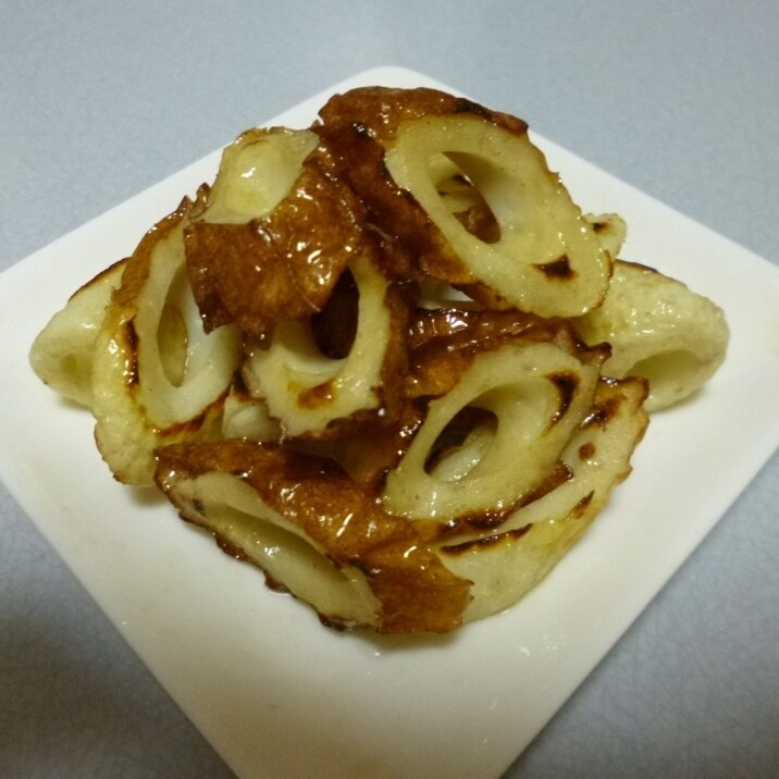 ちくわのバターしょう油焼き